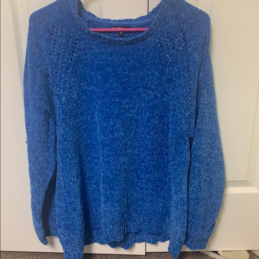 Plus size blue sweater 2x